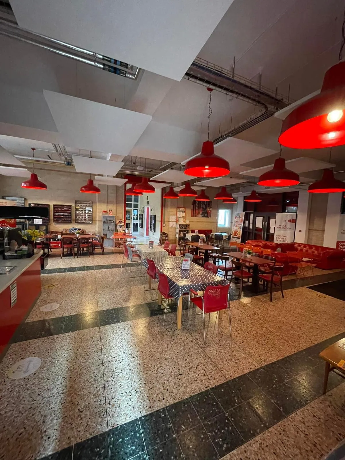 Commercial restaurant interior