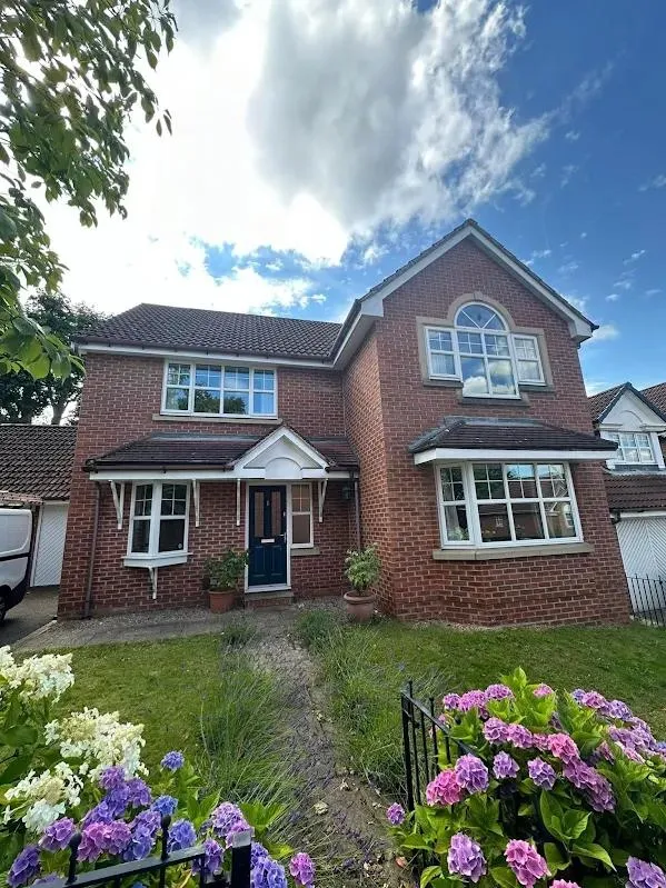 A freshly repainted detached home completed by Lockwood's Decorators